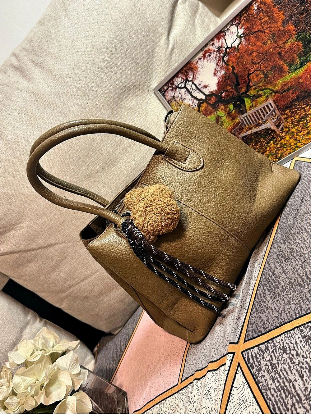 Brown Tote Bag Like New